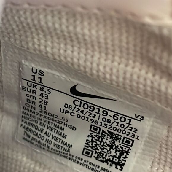 Nike Air Force 1 Shadow Light Soft Pink Team Red US Women 11/UK8.5(CI0919-601) - Picture 12 of 15